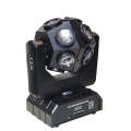 LED stage light 12*10W powerful RGBW 4 in 1 rotating beam moving head light effect, suitable for ...