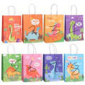 Party Gift Bags Dinosaur Themed Various Colours