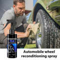 Wheel and Tire Cleaner Tire Shine Spray Wheel Cleaner 100ML Wheel Cleaning Spray for Car Wash Det...