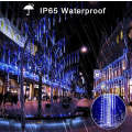 Christmas LED Meteor Shower Rain Lights 80cm 8 Tubes SMD LEDs IP65 Waterproof Rain Lights Outdoor...