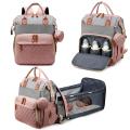 Multifunctional Baby Diaper Bag Backpack With Changing Station - Waterproof Large Travel Backpac...