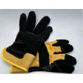 Premium Riggers Yellow/Black Leather Palm Type Welders Gloves