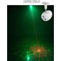Party Lights Dj Disco Ball Light with Pattern Projection RGB Colored Strobe Stage Lighting for Pa...