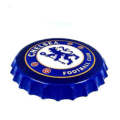 Assorted Soccer Teams Metal Bottle Caps Wall Decor