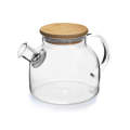 Glass teapot 1L Wooden Lid