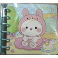 Cute Mini Cartoon Colorful Notebook/Diary