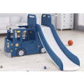 Children's Slide for 1-8 Years Old - Safe and Non-Slip Mini Bus - Fun Kindergarten Slide - Indoor...