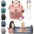 Multifunctional Baby Diaper Bag Backpack With Changing Station - Waterproof Large Travel Backpac...