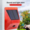 Solar Alarm Lamp with Remote