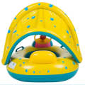 Sunshade Summer Kid's Pool Beach Boat Floaters Free Inflatable Tube Swimming Ring for Kids
