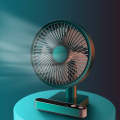 F702 Automatic Shaking Desktop Electric Fan with LED Display
