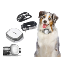 Trackable Dog Collar-GPS Tracker Waterproof IP66 Pet Collar GPS Locator Vibration Alarm Function ...