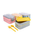 Fely Lunch Box With Utensils 2pc 500&400ml