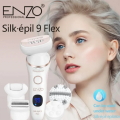 ENZO 5 in 1 Epilator&shaver&facial clean brush&massager