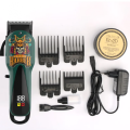 ENZO Professional Skull Metal Electric Hair Clipper Powerful Trimmer Set