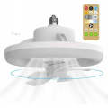 LED Ceiling Fan With Remote Control 360 Rotating E27 Base 30W