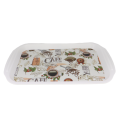 Marble Look Alike Plastic Serving Tray  48x33cm - Single Tray Only