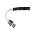 Treqa USB 3.0 4 Port Hub With Type C Adapter