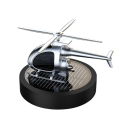 Helicopter Solar Power Car Air Freshener Aromatherapy With Rotation