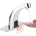Touchless Sensor Bathroom Faucet Automatic Smart,Hot and Cold Mixer Control, Battery Operated.