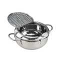 Stainless Steel Frying Pot With Temperature Control