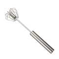 Stainless Steel Press Hand Whisk