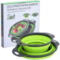 2 Pcs Collapsible Filter Baskets