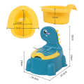 Toddler Potty Modern Dinosaur Style with Handle for Training
