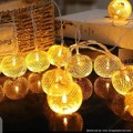 Golden Metal Ball String Light - Fairy Lights