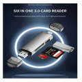 Multifunctional USB V8 & Type C Card Reader OTG, Reads Micro SD + SD Card & USB Flash Drive