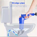 Toilet Plunger Air Drain Blaster Pressure Pump Cleaner for Bathroom Kitchen Clog Remover