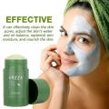 Green Tea Mask Stick Blackhead Remover Deep Cleansing Smearing Clay Moisturizes Oil Control Purif...