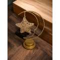 Hanging Moon Light Decorations Table Centerpieces For Rattan Stars
