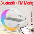 Multifunctional Wireless Charger Night Light Bluetooth Speaker Music Sync APP Control RGB Light F...