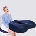 Memory Foam Hemorrhoid Seat Cushion Hip Support Orthopedic Pillow Coccyx Office Chair Cushion Car...
