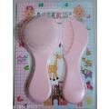 Baby hair brush and comb set