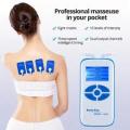 Battery Powered EMS Pulse Therapy Massager, Multi-functional 8 Modes 15 Speeds Full Body Meridian...