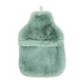 Hot Water Bottle, Soft Furry Cover with Hand Pocket