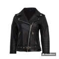 Faux Leather Biker Fashion Jacket