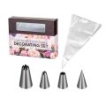 50 Pieces  Disposable Thickened Cake Decorating Set