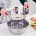 3 Pieces Stainless Steel Multifunction Grater Strainer