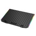 XF0677 RGB 2 USB Port LED Laptop Cooling Pad