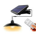 Solar Lamp + Dual Projector Lamp with Solar Panel and 2 Power Leds with Remote Control
