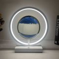 Quicksand Painting Table Lamp - Full Moon