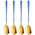 Tablespoon Stainless Steel blue/gold 6pcs