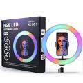 10" RGB LED Soft Ring Light-& Tripod- MJ26