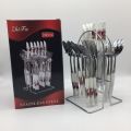 24 Pieces Stainless Steel Cutlery