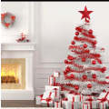 Red Glittered Mini Star Christmas Tree Topper Christmas Tree Top
