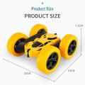 360 Degree Rotating-Stunt Double Side Kids Roll Toy Car - Yellow