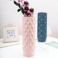 Origami Plastic Vase Imitation Ceramic Flower Pot Plants